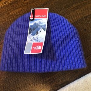 Brand New w/ tags Purple Northface winter hat